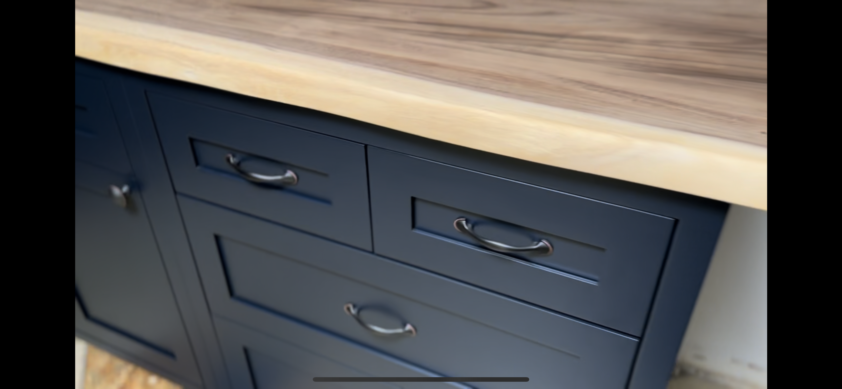 OXARD BLUE INSET CABINETS